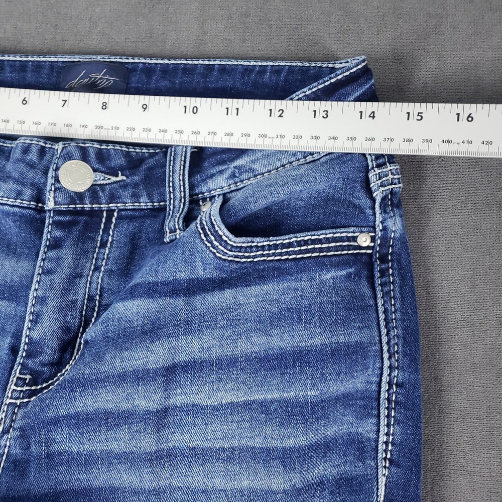 DayTrip Jeans Womens Size 26 Virgo Low Rise Bootcut Cropped - Picture 3 of 11